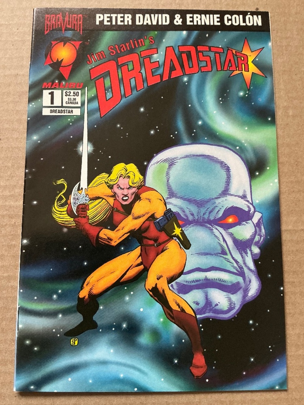 Malibu Jim Starlin’s DreadStar Issue 1 Comic 1994 Bravura